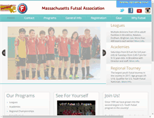 Tablet Screenshot of futsalma.com